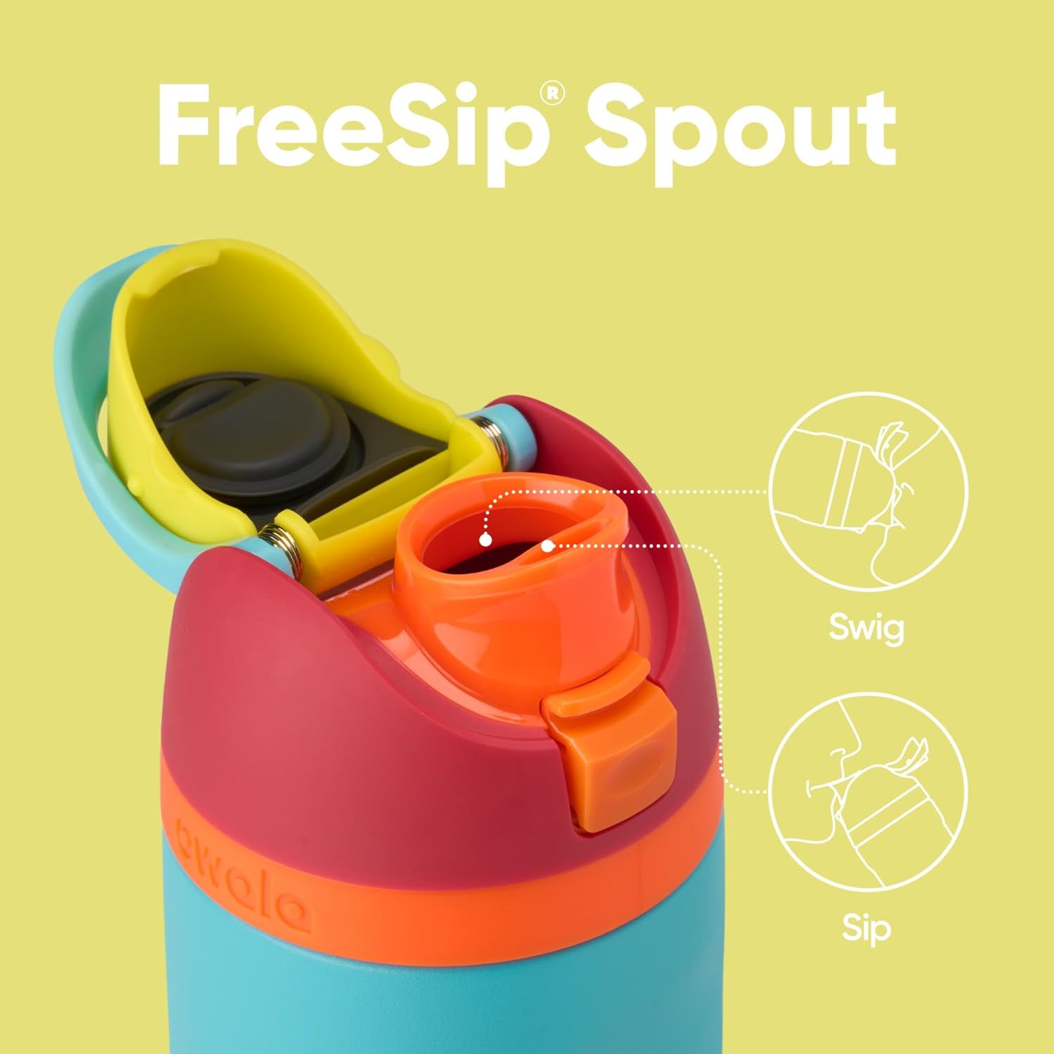 FreeSip Insulated Water Bottle