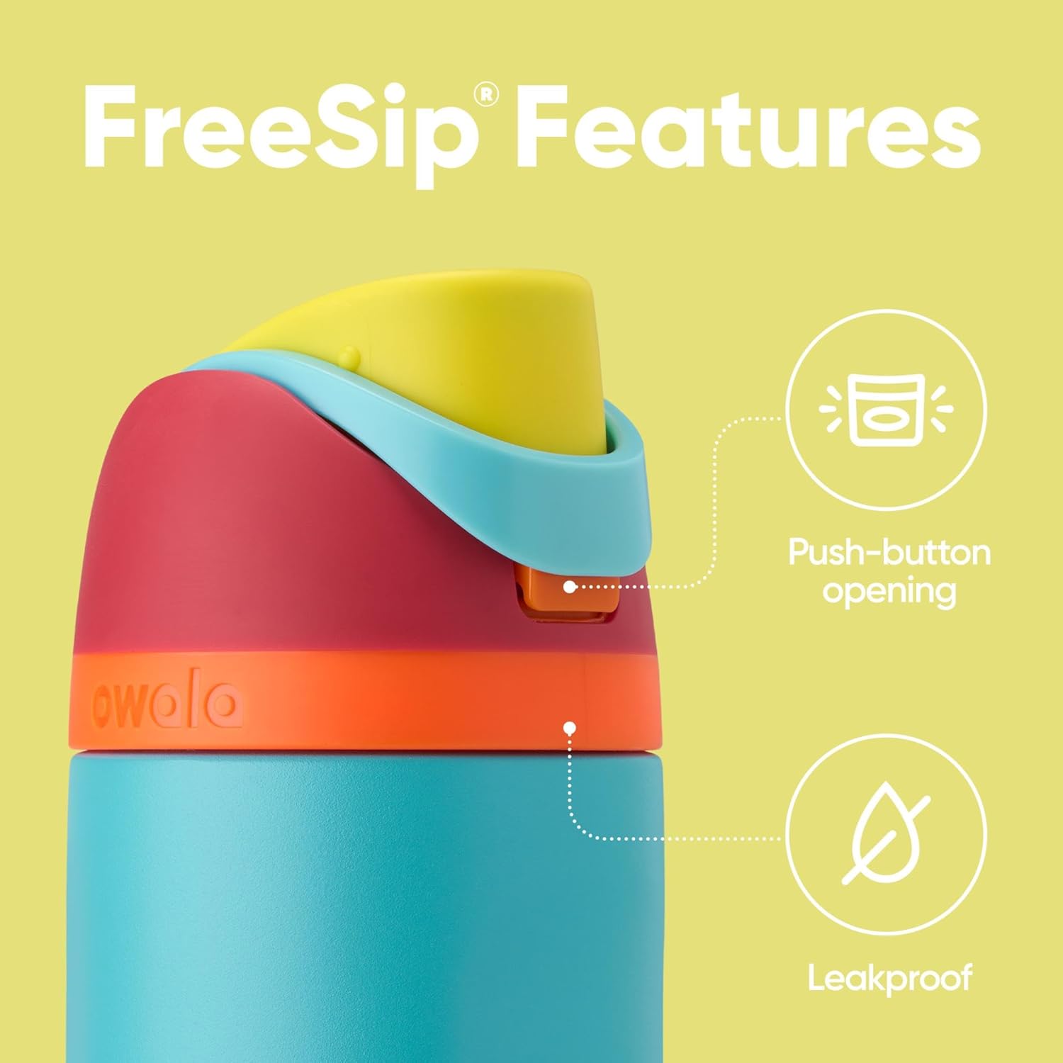 FreeSip Insulated Water Bottle