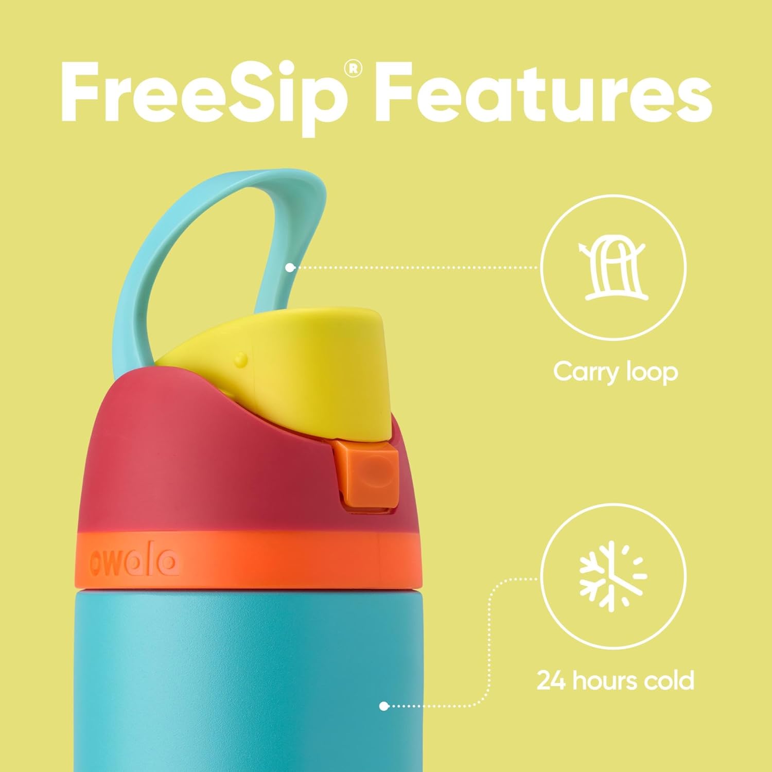 FreeSip Insulated Water Bottle