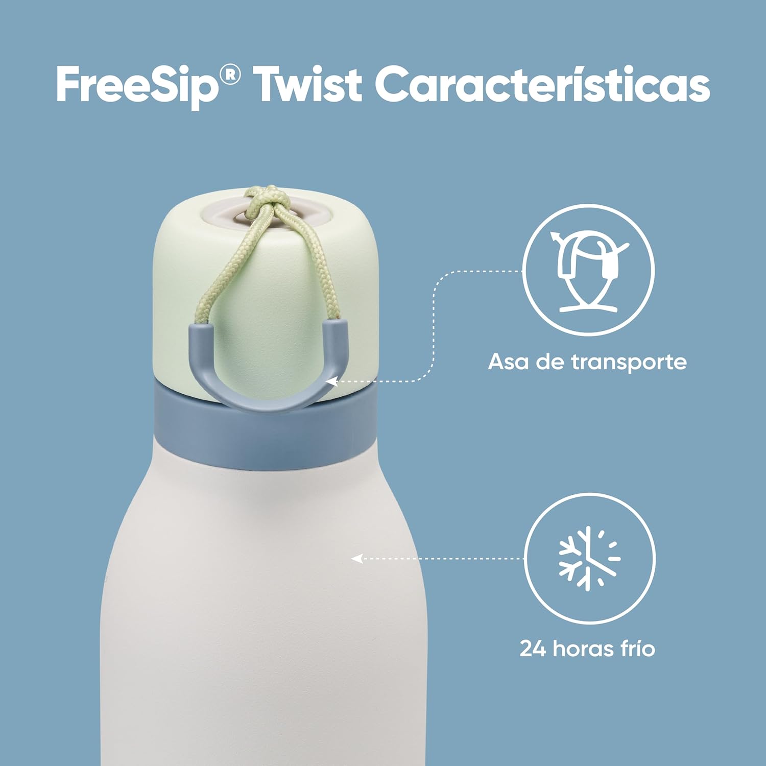 FreeSip Twist Hydration Bottle