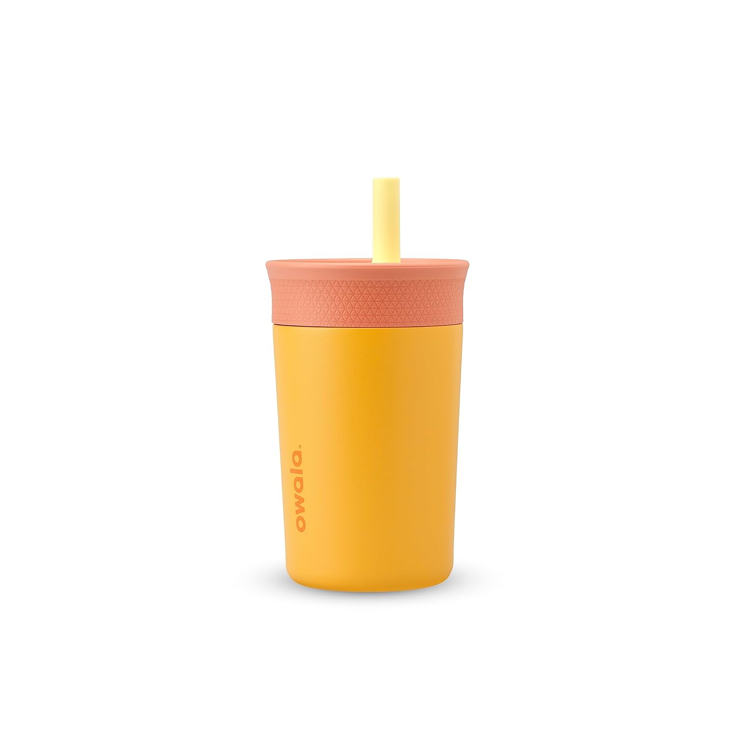 Peach Yellow Kids Sip Tumbler