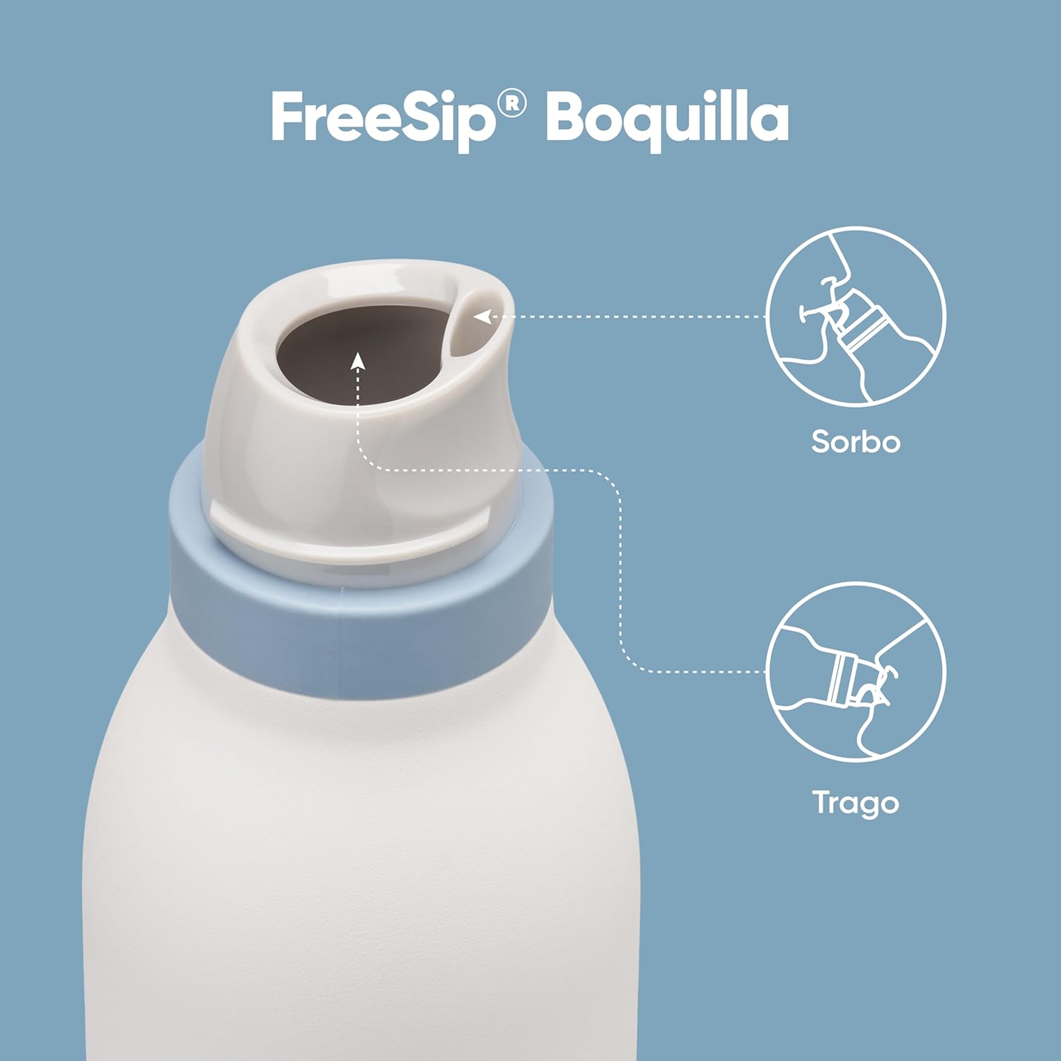 FreeSip Twist Hydration Bottle