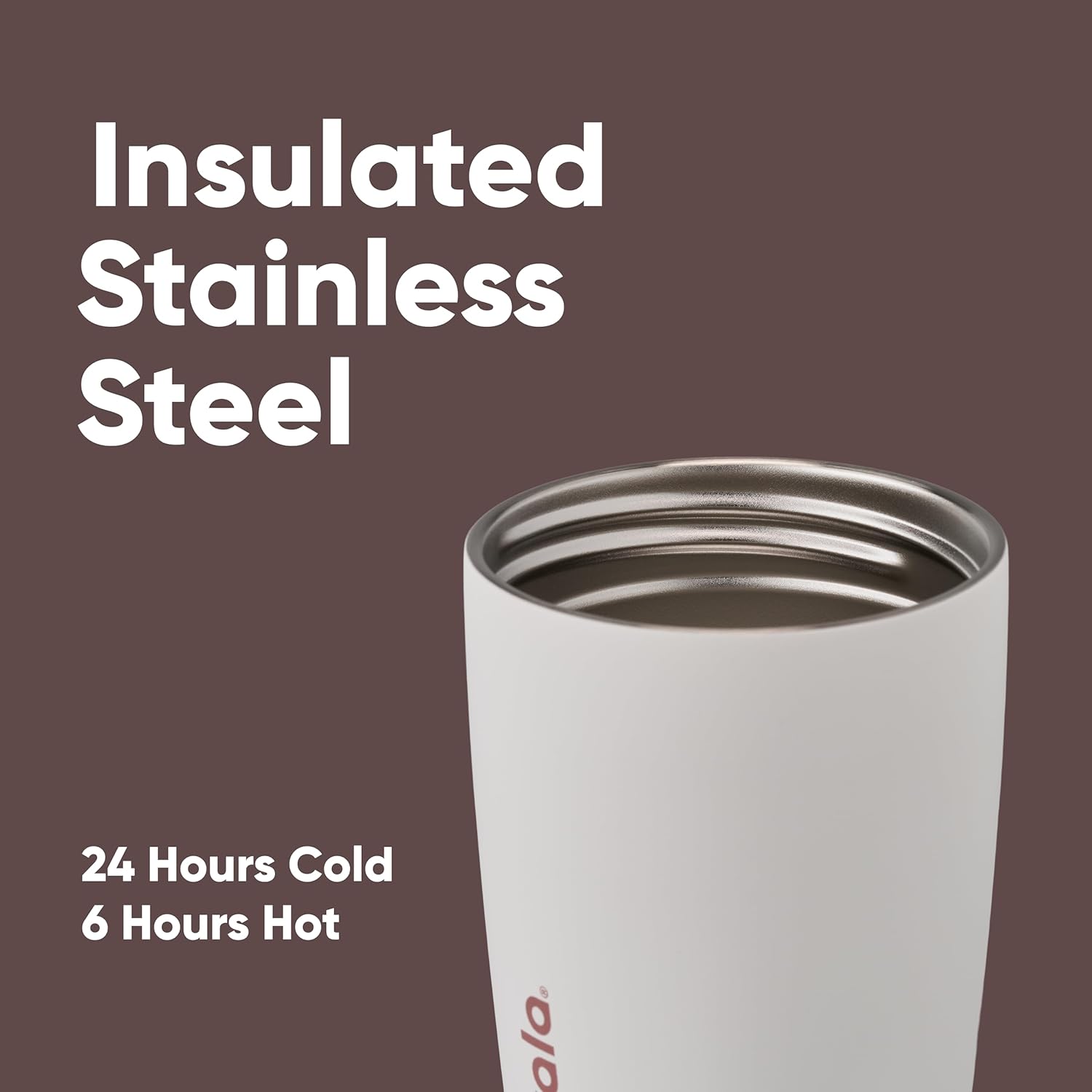 SmoothSip Insulated Travel Coffee Tumbler