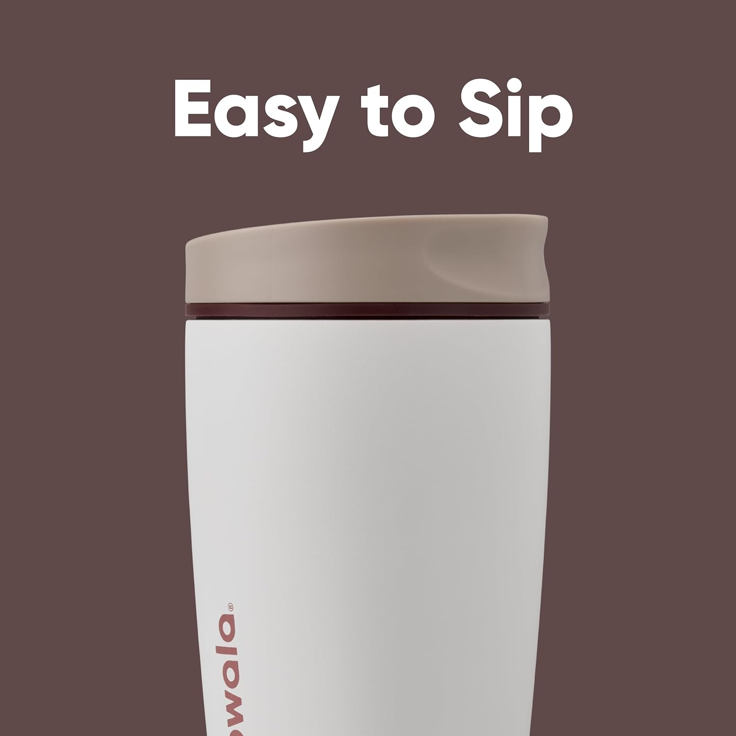 SmoothSip Insulated Travel Coffee Tumbler