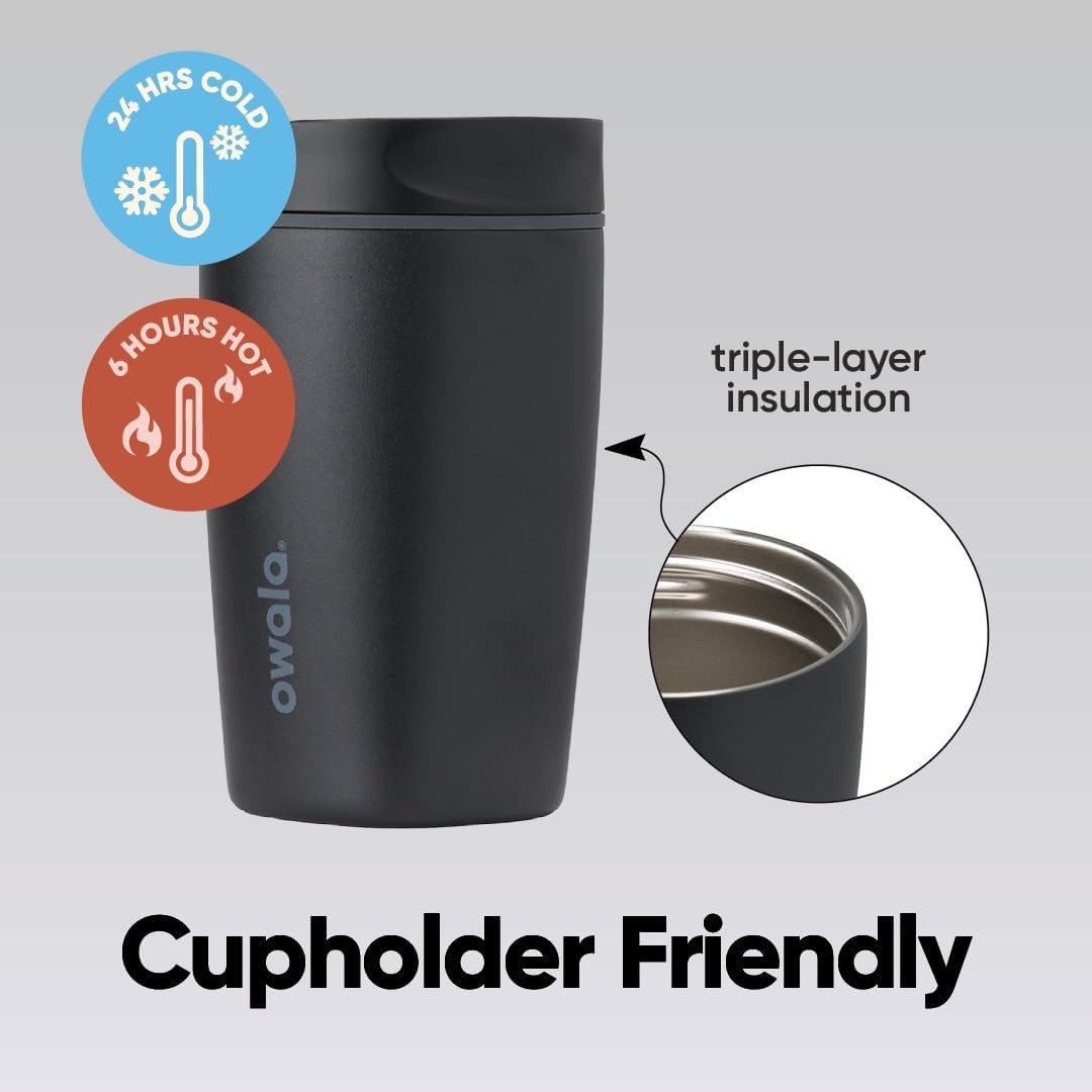 SmoothSip Ceramic Travel Mug